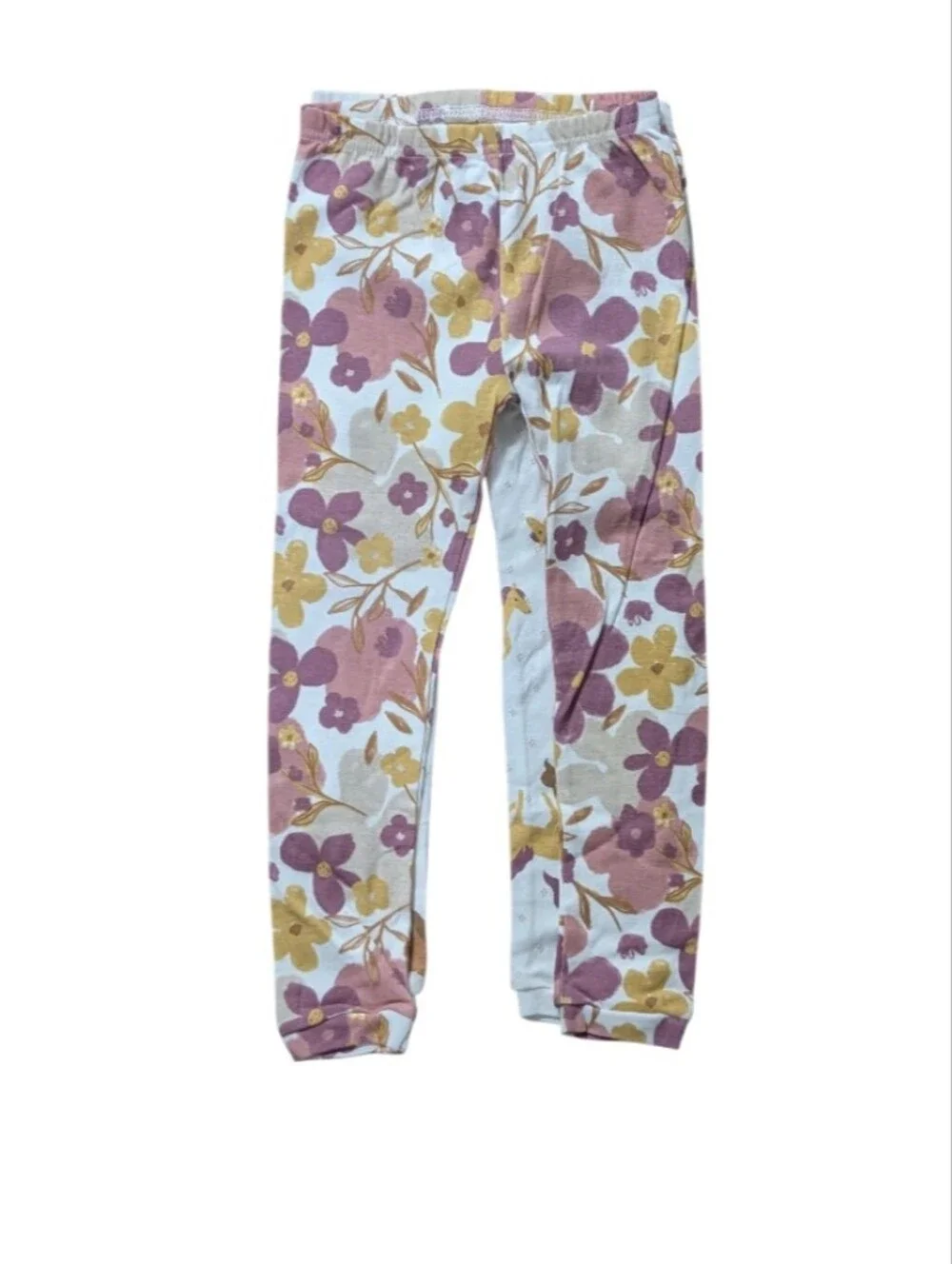 Carter's Girl's Horse Print Set Of 2 Pajama Set - Pink & Yellow Size 4T